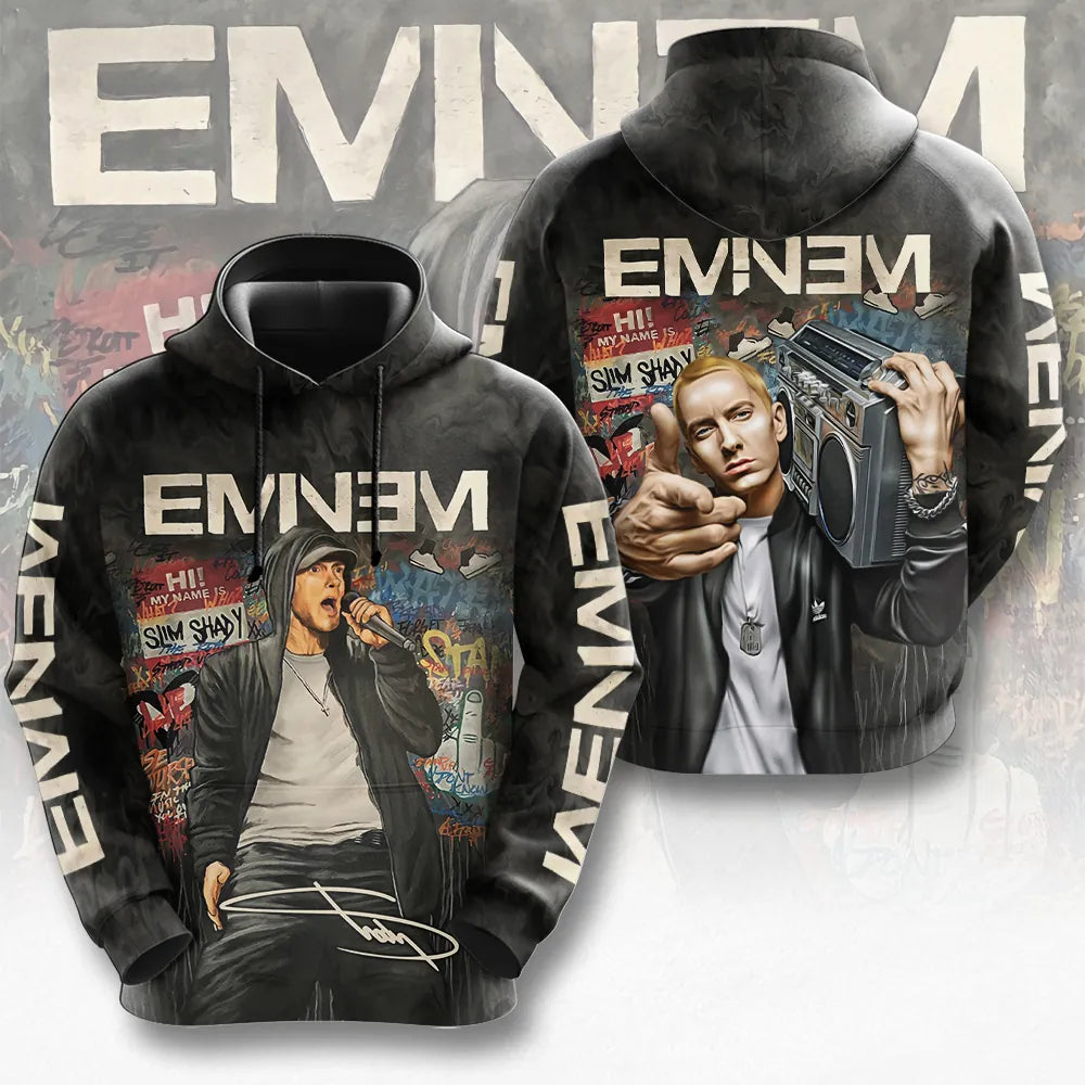 LIMITED EDITION - NEW CUSTOMIZED EMINEM T-SHIRT, HOODIE, ZIP HOODIE