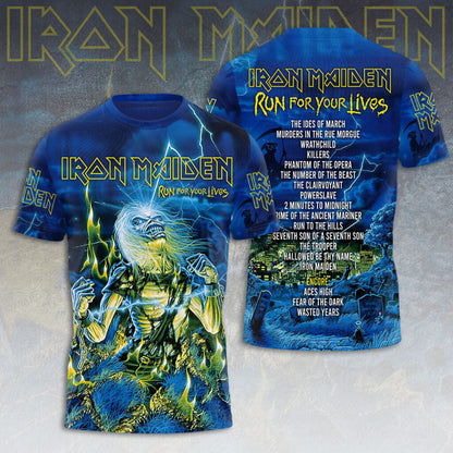 LIMITED EDITION - NEW CUSTOMIZED IRON MAIDEN T-SHIRT, HOODIE, ZIP HOODIE