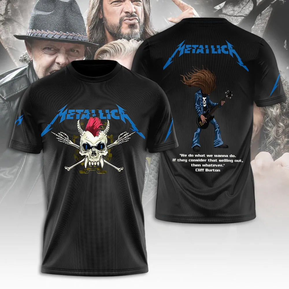 LIMITED EDITION - NEW CUSTOMIZED METALLICA T-SHIRT, HOODIE, ZIP HOODIE