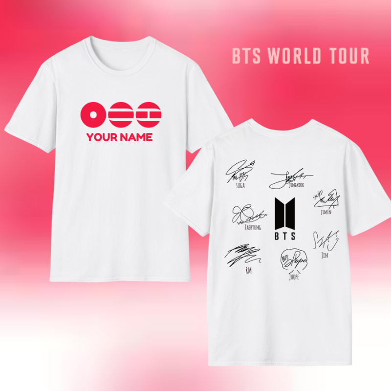 LIMITED EDITION - BTS COMEBACK WORLD TOUR APPAREL