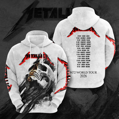LIMITED EDITION - NEW CUSTOMIZED METALLICA T-SHIRT, HOODIE, ZIP HOODIE