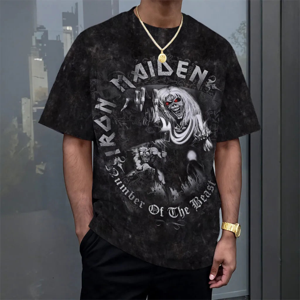 LIMITED EDITION - NEW CUSTOMIZED IRON MAIDEN T-SHIRT, HOODIE, ZIP HOODIE
