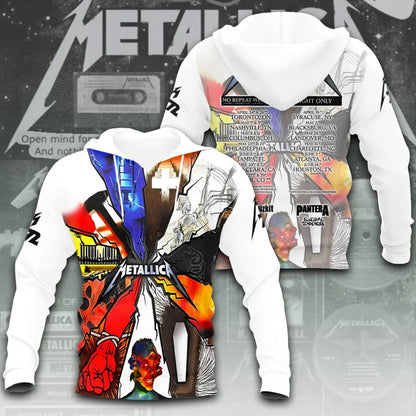 LIMITED EDITION - NEW CUSTOMIZED METALLICA T-SHIRT, HOODIE, ZIP HOODIE