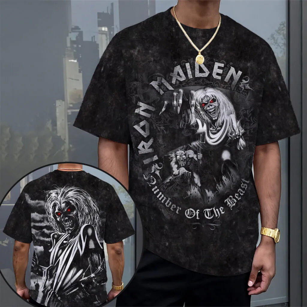LIMITED EDITION - NEW CUSTOMIZED IRON MAIDEN T-SHIRT, HOODIE, ZIP HOODIE