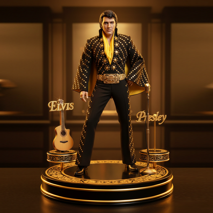 LIMITED EDITION - NEW CUSTOMIZED ELVIS PRESLEY ACRYLIC PLAQUE