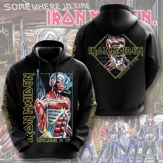 LIMITED EDITION - NEW CUSTOMIZED IRON MAIDEN T-SHIRT, HOODIE, ZIP HOODIE