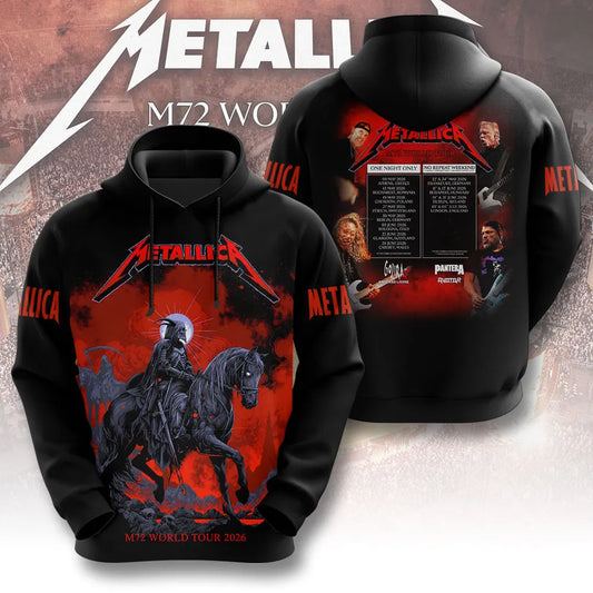 LIMITED EDITION - NEW CUSTOMIZED METALLICA T-SHIRT, HOODIE, ZIP HOODIE