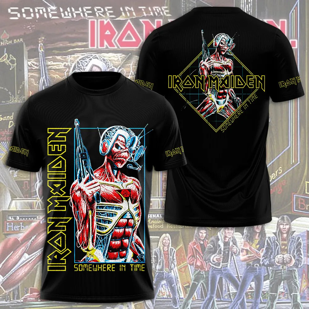 LIMITED EDITION - NEW CUSTOMIZED IRON MAIDEN T-SHIRT, HOODIE, ZIP HOODIE