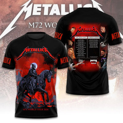 LIMITED EDITION - NEW CUSTOMIZED METALLICA T-SHIRT, HOODIE, ZIP HOODIE