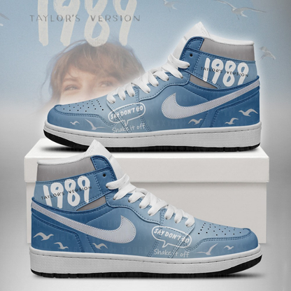 LIMITED EDITION - NEW CUSTOMIZED TAYLOR SWIFT AIR JORDAN SHOES