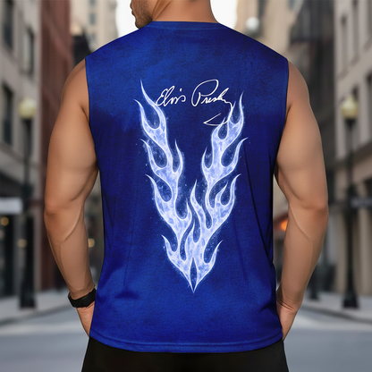 LIMITED EDITION - NEW CUSTOMIZED ELVIS PRESLEY MEN’S GYM SHIRT