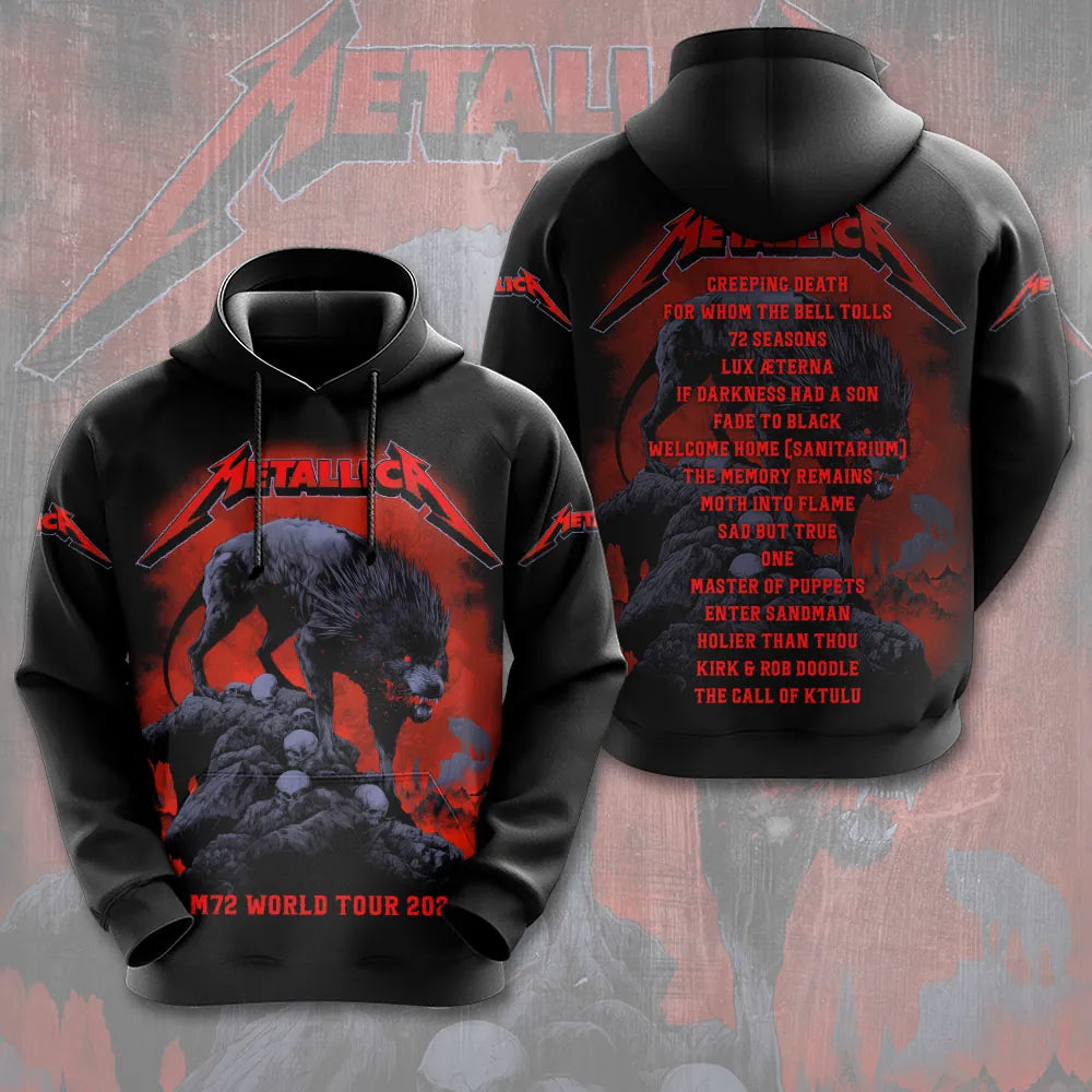 LIMITED EDITION - NEW CUSTOMIZED METALLICA T-SHIRT, HOODIE, ZIP HOODIE