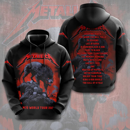 LIMITED EDITION - NEW CUSTOMIZED METALLICA T-SHIRT, HOODIE, ZIP HOODIE