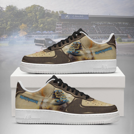 LIMITED EDITION - NEW CUSTOMIZED IRON MAIDEN AF1 SHOES