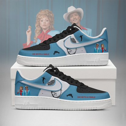 LIMITED EDITION - NEW CUSTOMIZED BRUNO MARS AF1 SHOES