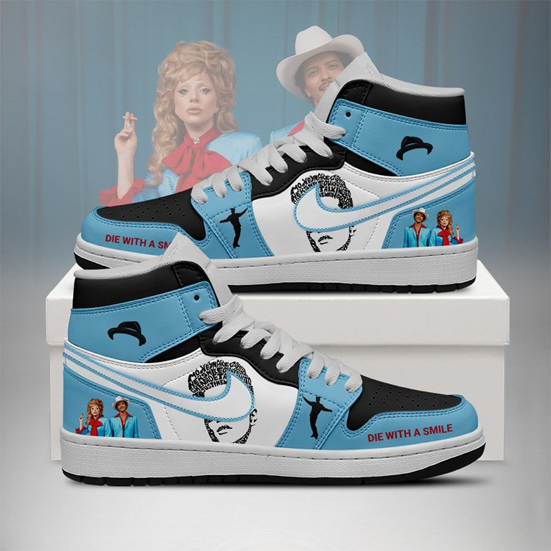 LIMITED EDITION - NEW CUSTOMIZED BRUNO MARS AIR JORDAN SHOES