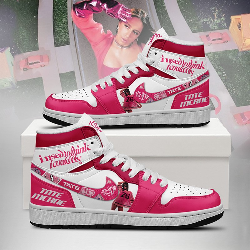 LIMITED EDITION - NEW CUSTOMIZED TATE MCRAE AIR JORDAN SHOES