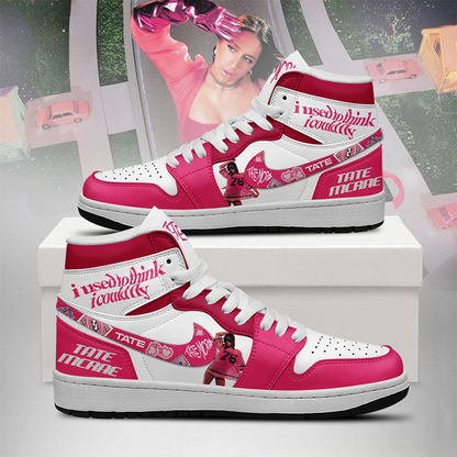 LIMITED EDITION - NEW CUSTOMIZED TATE MCRAE AIR JORDAN SHOES