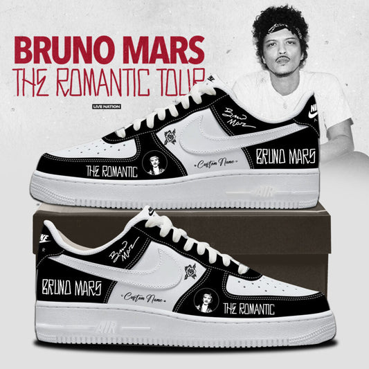 LIMITED EDITION - NEW CUSTOMIZED BRUNO MARS AF1 SHOES