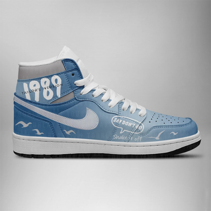 LIMITED EDITION - NEW CUSTOMIZED TAYLOR SWIFT AIR JORDAN SHOES