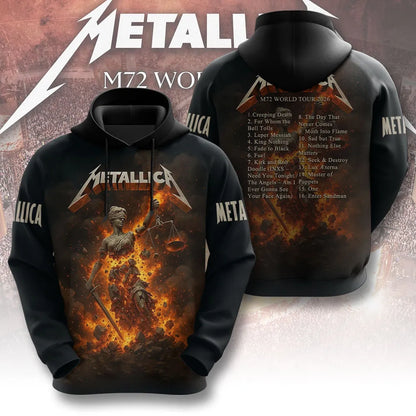 LIMITED EDITION - NEW CUSTOMIZED METALLICA T-SHIRT, HOODIE, ZIP HOODIE