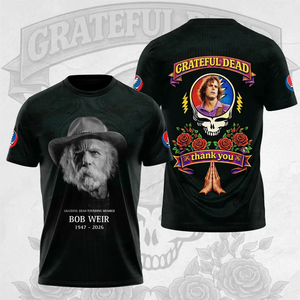 LIMITED EDITION - NEW CUSTOMIZED GRATEFUL DEAD T-SHIRT, HOODIE, ZIP HOODIE