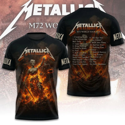 LIMITED EDITION - NEW CUSTOMIZED METALLICA T-SHIRT, HOODIE, ZIP HOODIE