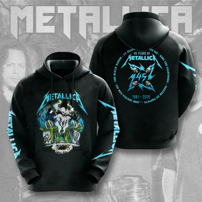 LIMITED EDITION - NEW CUSTOMIZED METALLICA T-SHIRT, HOODIE, ZIP HOODIE