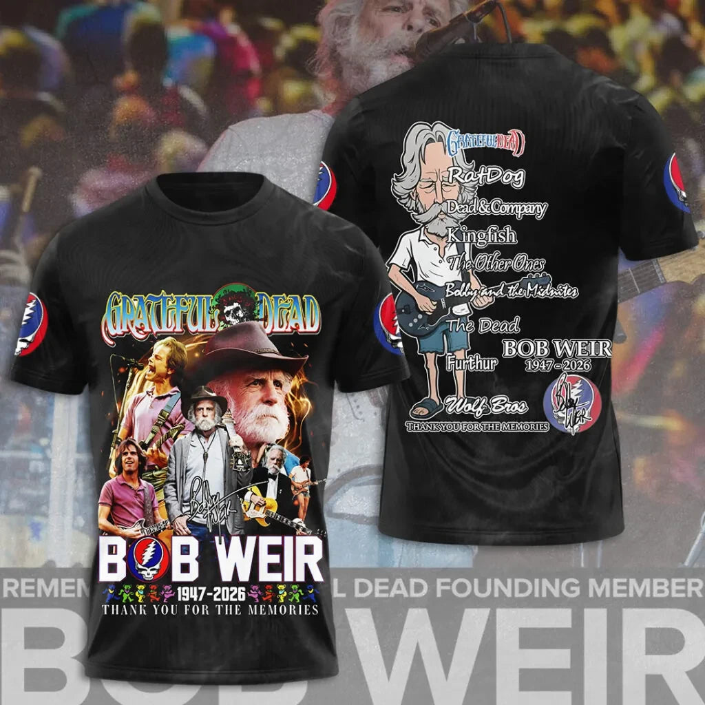 LIMITED EDITION - NEW CUSTOMIZED GRATEFUL DEAD T-SHIRT, HOODIE, ZIP HOODIE
