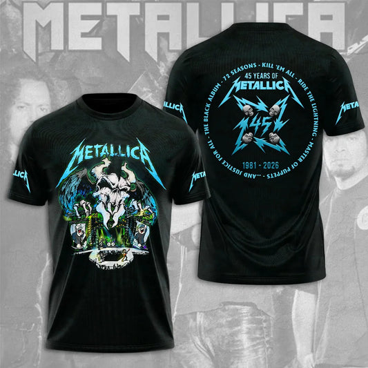 LIMITED EDITION - NEW CUSTOMIZED METALLICA T-SHIRT, HOODIE, ZIP HOODIE