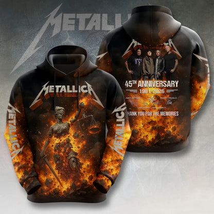 LIMITED EDITION - NEW CUSTOMIZED METALLICA T-SHIRT, HOODIE, ZIP HOODIE