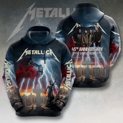 LIMITED EDITION - NEW CUSTOMIZED METALLICA T-SHIRT, HOODIE, ZIP HOODIE