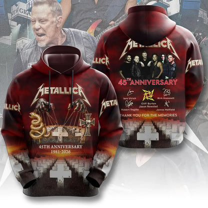LIMITED EDITION - NEW CUSTOMIZED METALLICA T-SHIRT, HOODIE, ZIP HOODIE