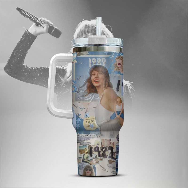 LIMITED EDITION - NEW CUSTOMIZED TAYLOR SWIFT 40 Oz TUMBLER