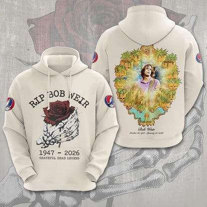 LIMITED EDITION - NEW CUSTOMIZED GRATEFUL DEAD T-SHIRT, HOODIE, ZIP HOODIE