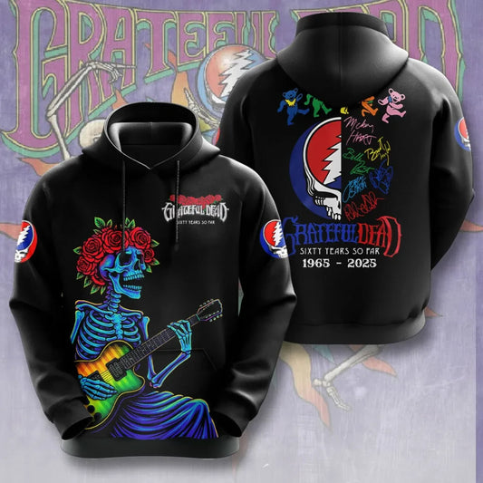 LIMITED EDITION - NEW CUSTOMIZED GRATEFUL DEAD T-SHIRT, HOODIE, ZIP HOODIE