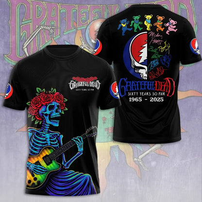 LIMITED EDITION - NEW CUSTOMIZED GRATEFUL DEAD T-SHIRT, HOODIE, ZIP HOODIE