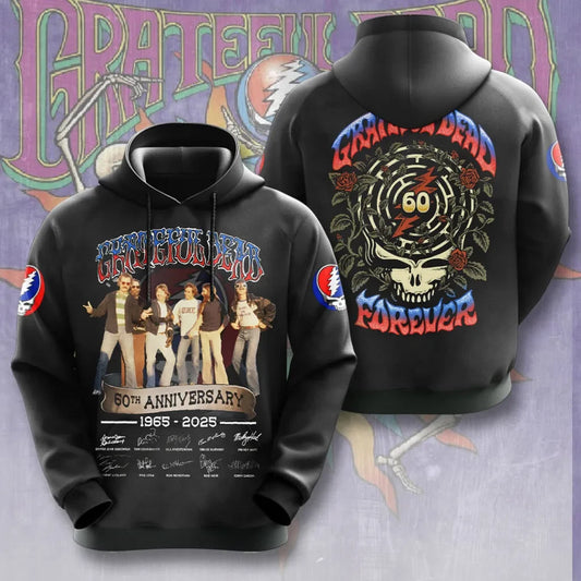 LIMITED EDITION - NEW CUSTOMIZED GRATEFUL DEAD T-SHIRT, HOODIE, ZIP HOODIE