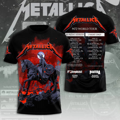 LIMITED EDITION - NEW CUSTOMIZED METALLICA T-SHIRT, HOODIE, ZIP HOODIE