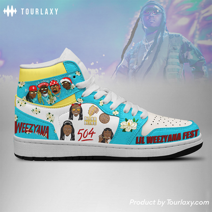 LIMITED EDITION - NEW CUSTOMIZED LIL WAYNE AIR JORDAN SHOES