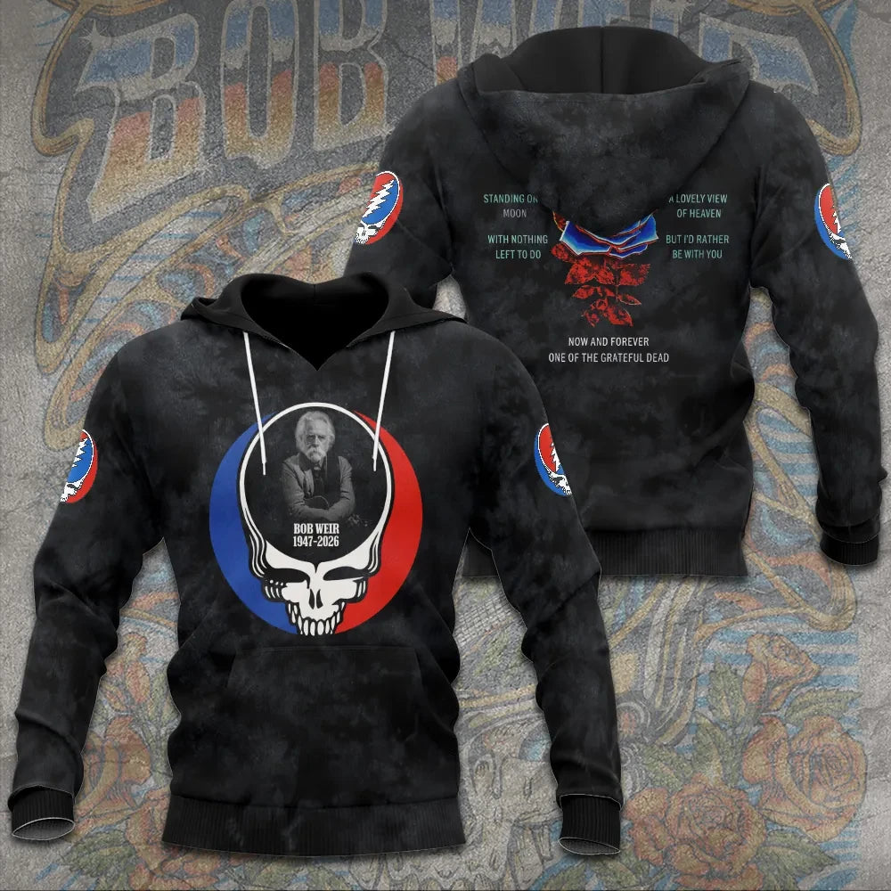 LIMITED EDITION - NEW CUSTOMIZED GRATEFUL DEAD T-SHIRT, HOODIE, ZIP HOODIE