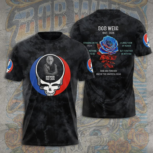 LIMITED EDITION - NEW CUSTOMIZED GRATEFUL DEAD T-SHIRT, HOODIE, ZIP HOODIE