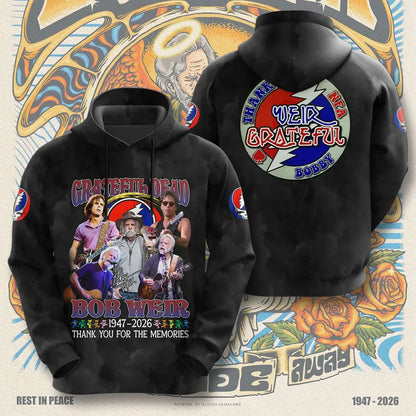 LIMITED EDITION - NEW CUSTOMIZED GRATEFUL DEAD T-SHIRT, HOODIE, ZIP HOODIE