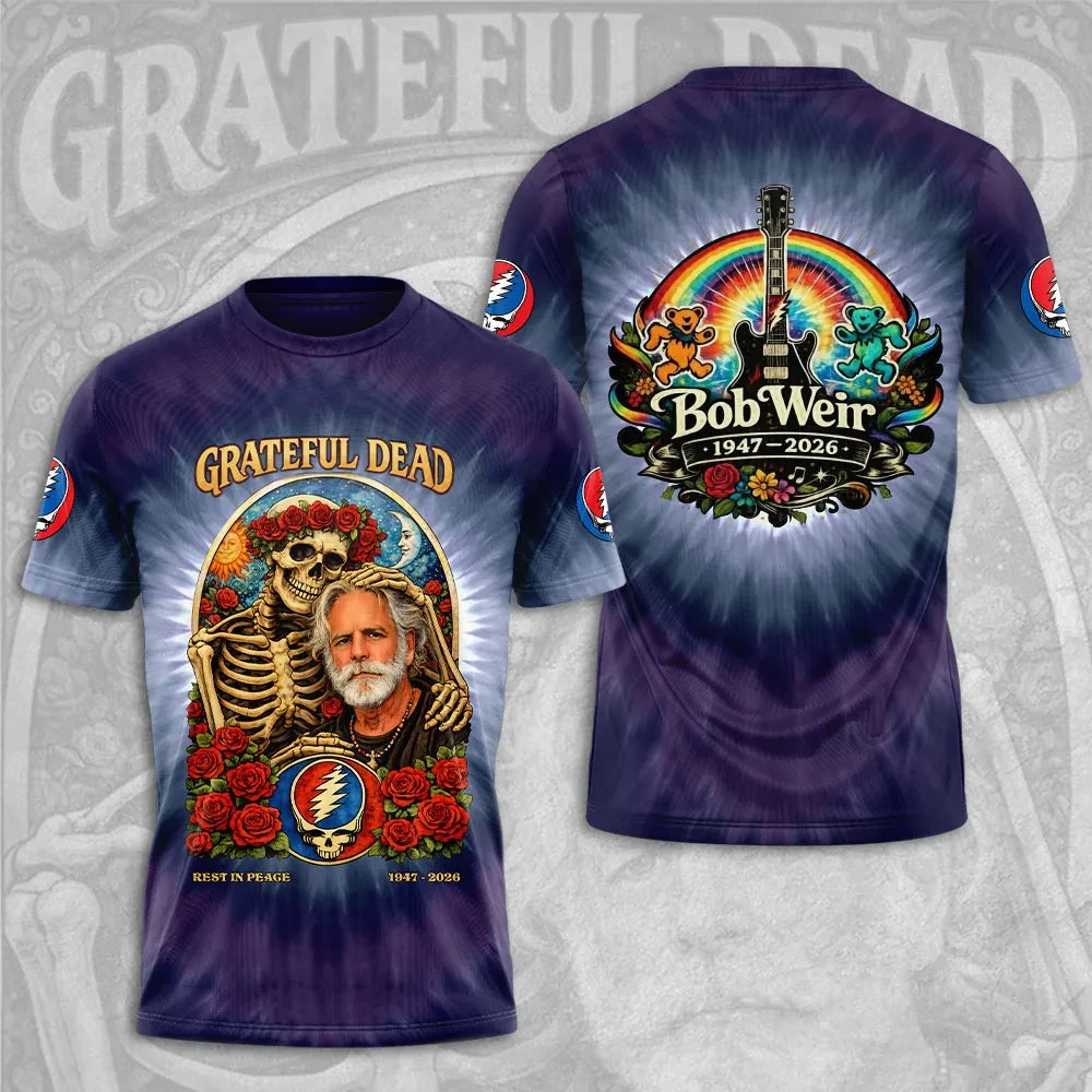 LIMITED EDITION - NEW CUSTOMIZED GRATEFUL DEAD T-SHIRT, HOODIE, ZIP HOODIE
