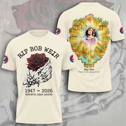 LIMITED EDITION - NEW CUSTOMIZED GRATEFUL DEAD T-SHIRT, HOODIE, ZIP HOODIE