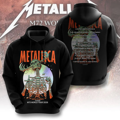 LIMITED EDITION - NEW CUSTOMIZED METALLICA T-SHIRT, HOODIE, ZIP HOODIE