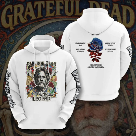 LIMITED EDITION - NEW CUSTOMIZED GRATEFUL DEAD T-SHIRT, HOODIE, ZIP HOODIE