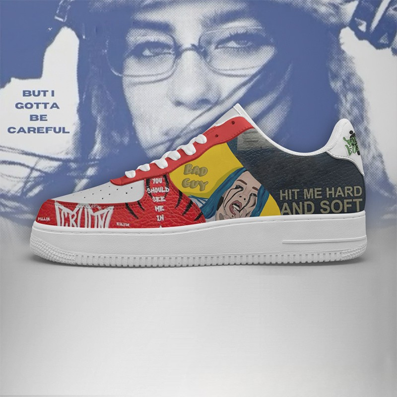 LIMITED EDITION - NEW CUSTOMIZED BILLIE EILISH AF1 SHOES