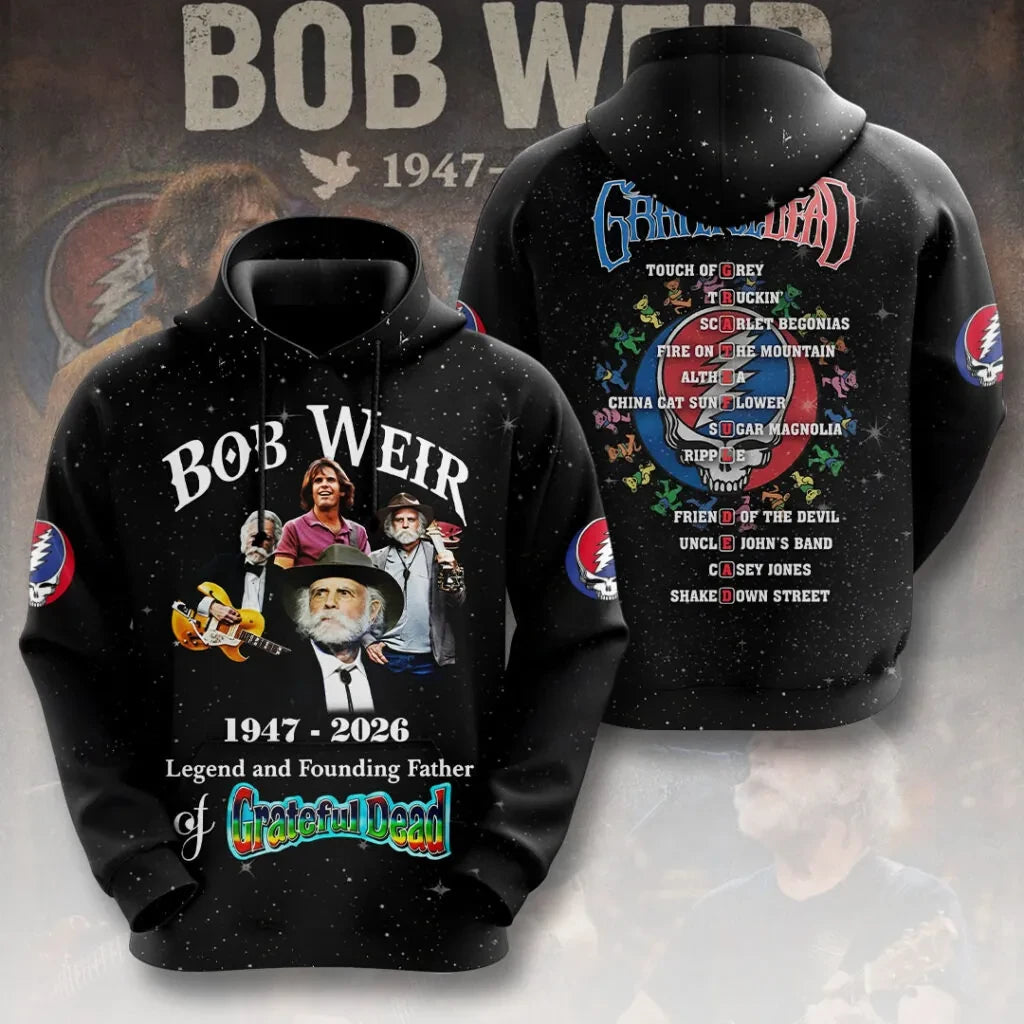 LIMITED EDITION - NEW CUSTOMIZED GRATEFUL DEAD T-SHIRT, HOODIE, ZIP HOODIE