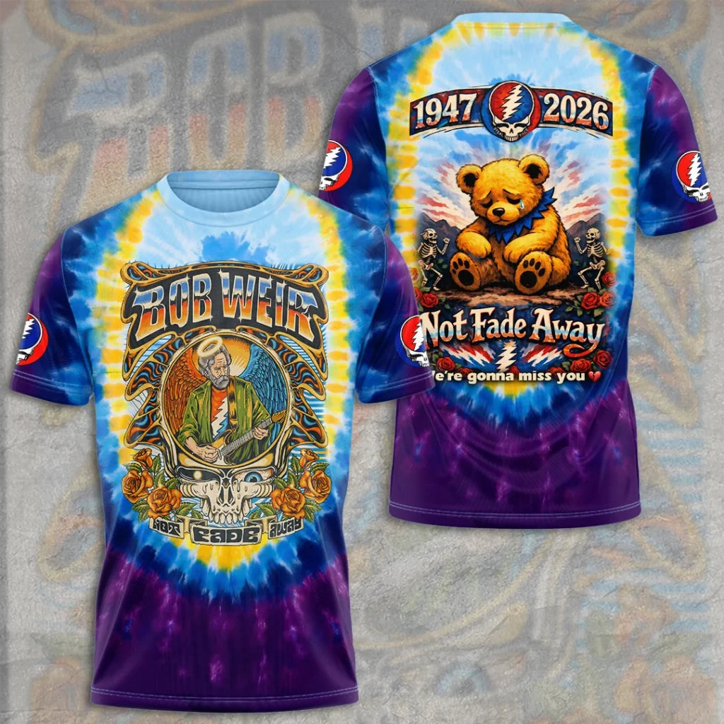 LIMITED EDITION - NEW CUSTOMIZED GRATEFUL DEAD T-SHIRT, HOODIE, ZIP HOODIE
